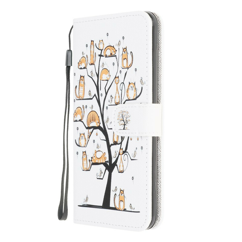 Xiaomi Redmi 9C Funky Cats Strap Case