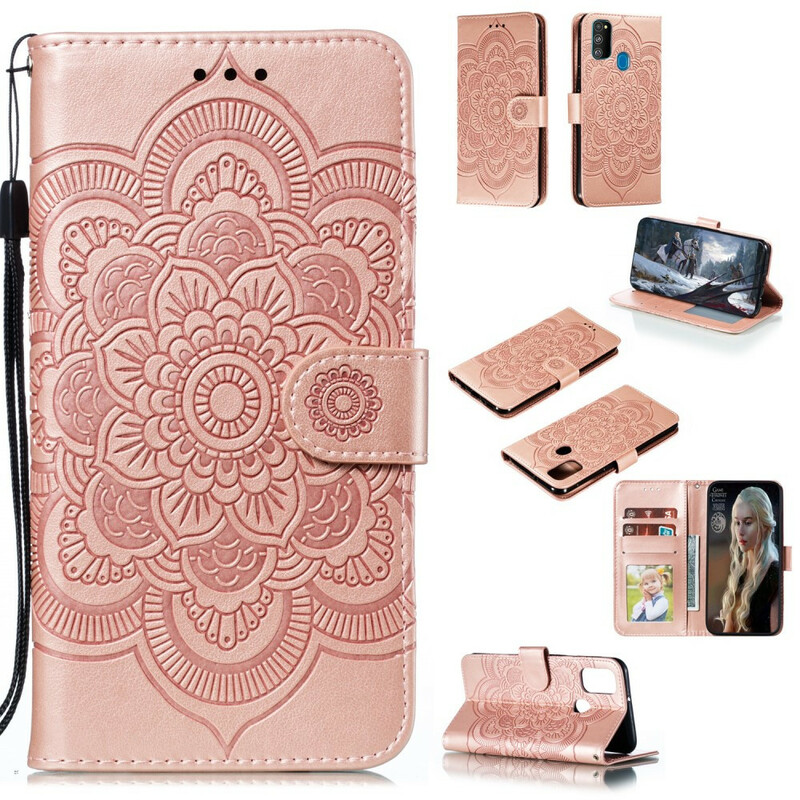 Samsung Galaxy M21 Hoesje Mandala Geheel