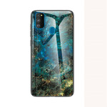 Samsung Galaxy M21 Premium kleur getemperd glas case