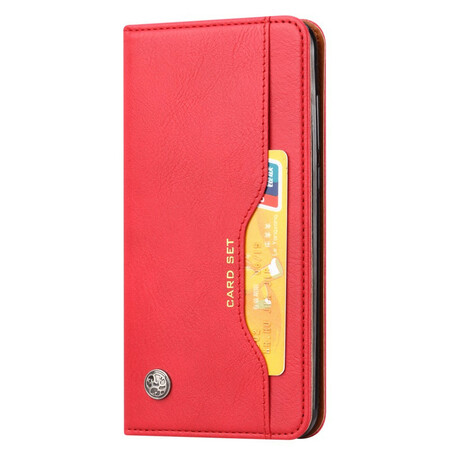 Flip cover Samsung Galaxy Note 20 Ultra Kunstlederen Kaarthoes
