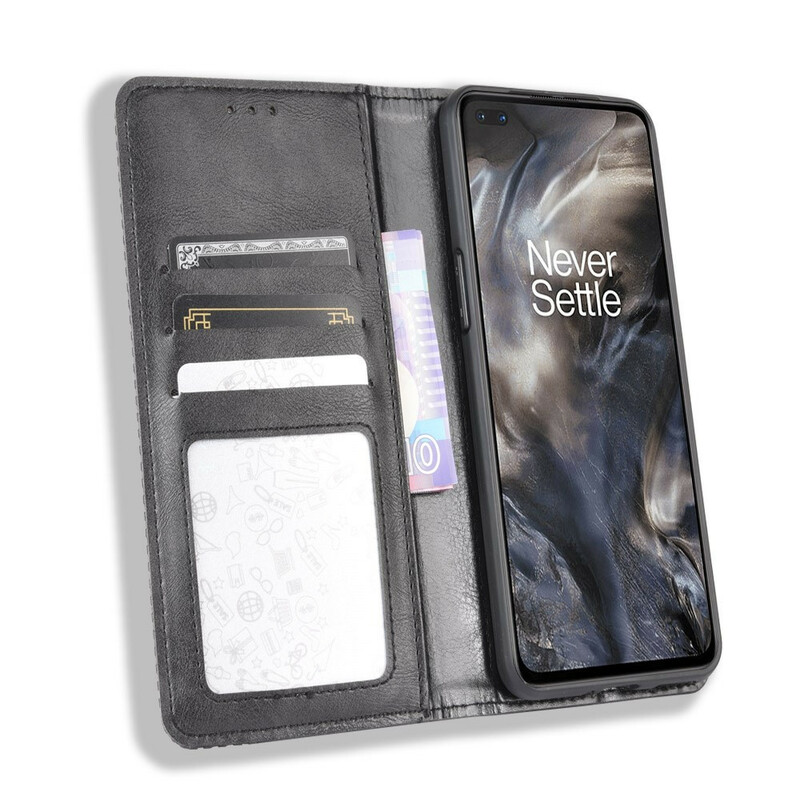 OnePlus Nord leer effect Flip Cover