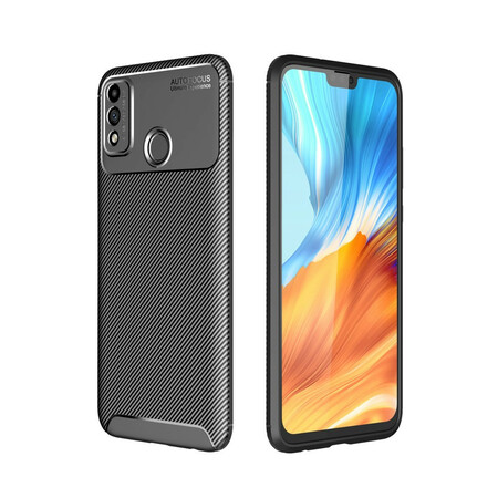 Honor 9X Lite Zachte Shell Koolstofvezel Textuur