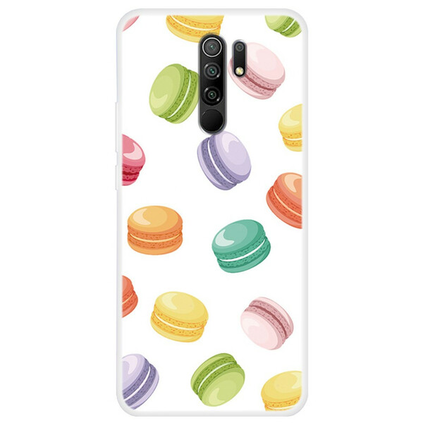 Xiaomi Redmi 9 Cover Zoete Macarons