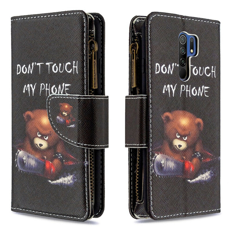 Xiaomi Redmi 9 Rits Pocket Bear Case
