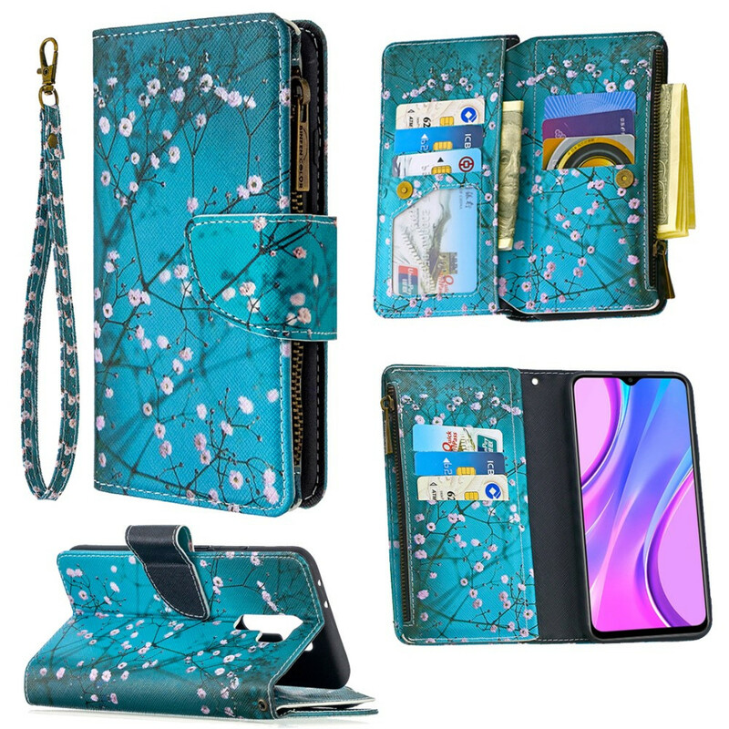 Xiaomi Redmi 9 Zip Pocket Boom Hoesje