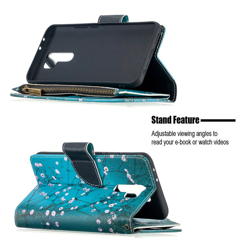 Xiaomi Redmi 9 Zip Pocket Boom Hoesje