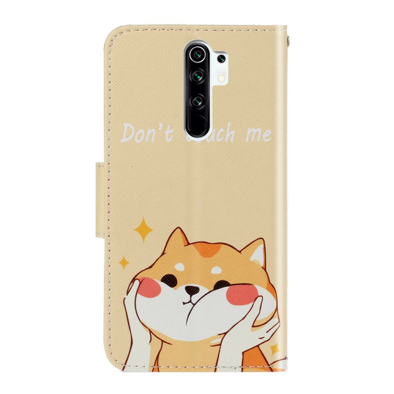 Xiaomi Redmi 9 Cat Don't Touch Me Strap Case