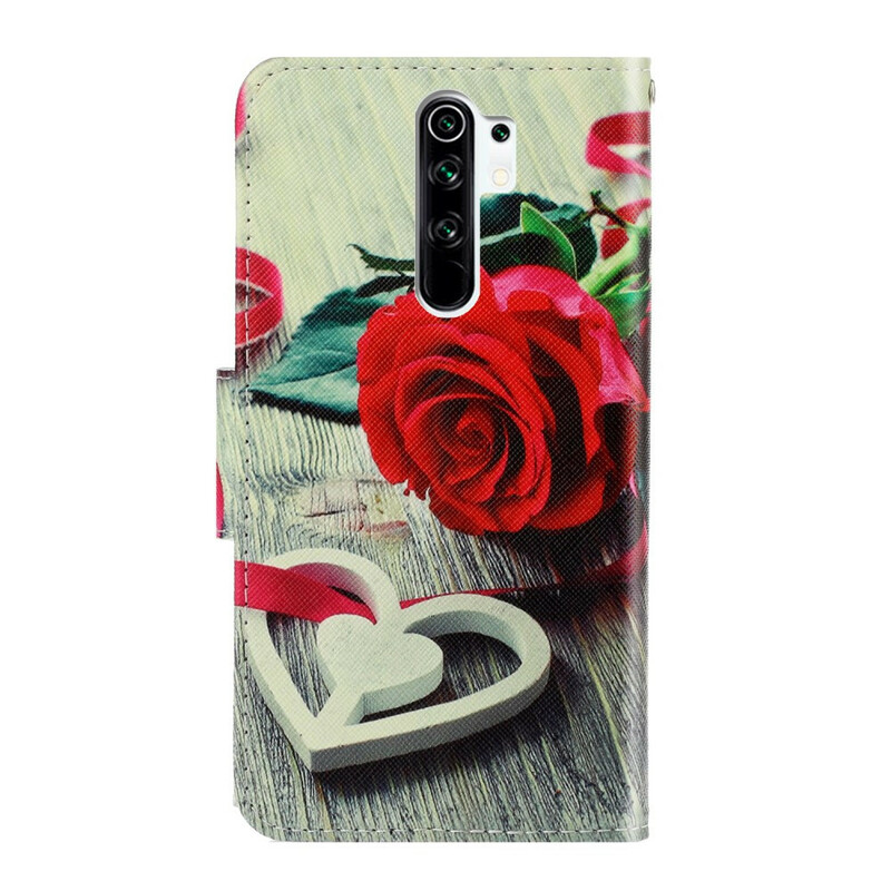 Xiaomi Redmi 9 Roze Romantische Strap Case