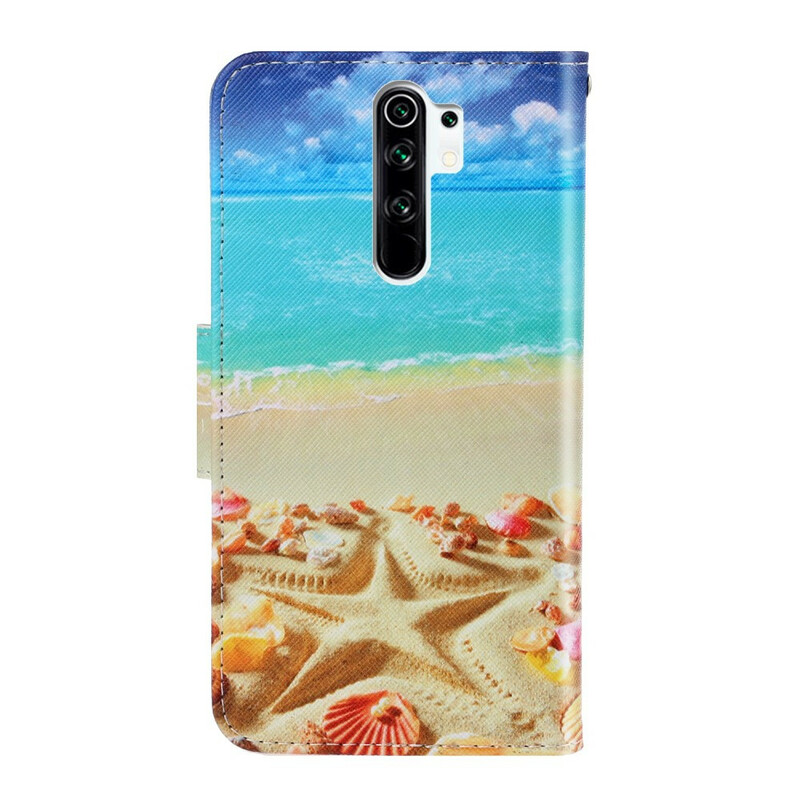 Housse Xiaomi Redmi 9 Plage à Lanière