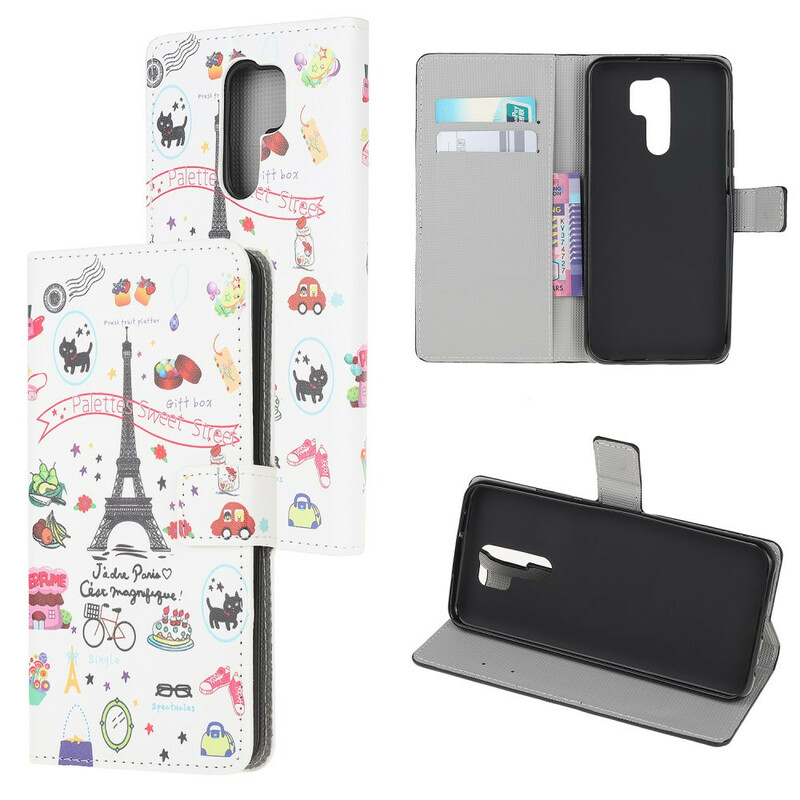 Xiaomi Redmi 9 Case I love Paris