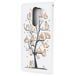 Xiaomi Redmi 9 Funky Cats Strap Case