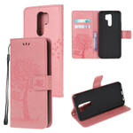 Xiaomi Redmi 9 Boom en Uil Koord Hoesje