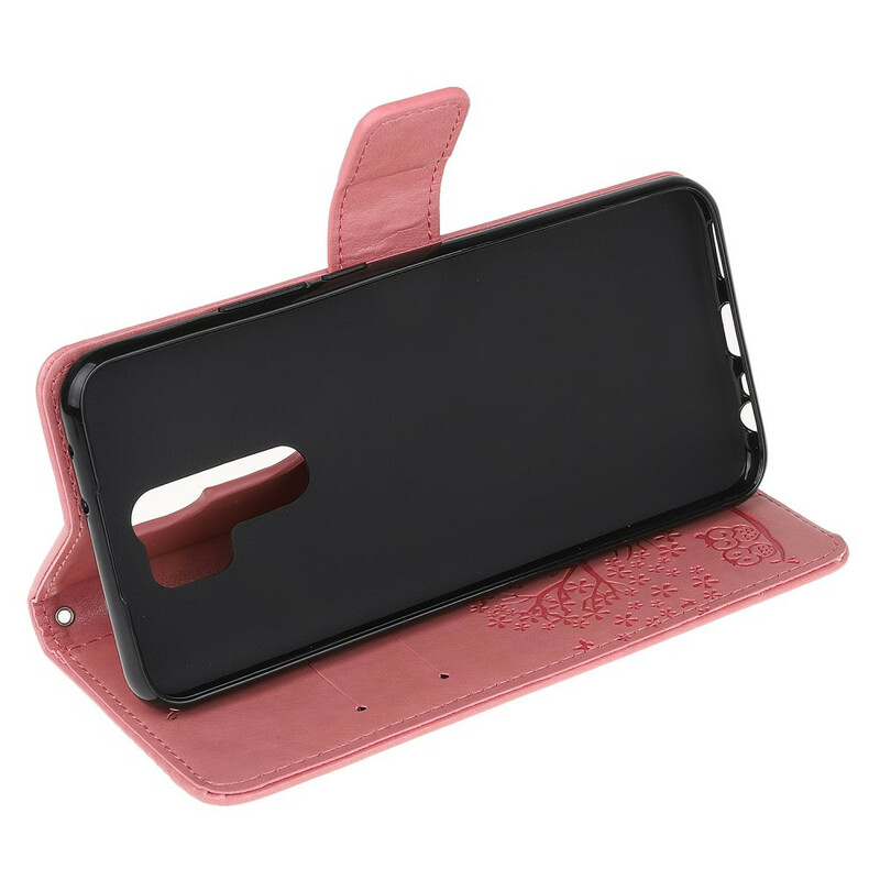 Xiaomi Redmi 9 Boom en Uil Koord Hoesje