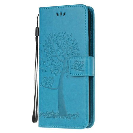 Xiaomi Redmi 9 Boom en Uil Koord Hoesje