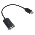 USB 3.1 Type-C naar vrouwelijke OTG-oplaadkabel