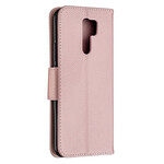 Xiaomi Redmi 9 Litchi Case Schuine Flap