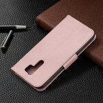 Xiaomi Redmi 9 Litchi Case Schuine Flap