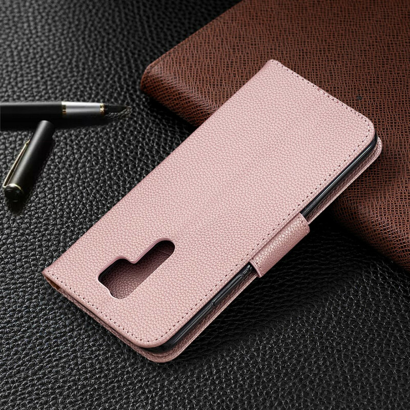 Xiaomi Redmi 9 Litchi Case Schuine Flap