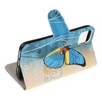 Hoesje iPhone 12 Vlinder Kleurrijk