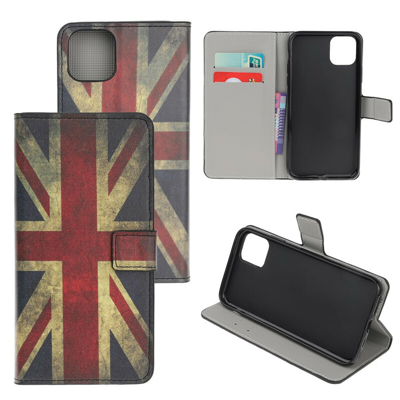 Hoesje iPhone 12 Engeland Vlag