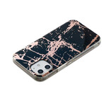 Case iPhone 12 Marble Geometrie Gekleurde 2