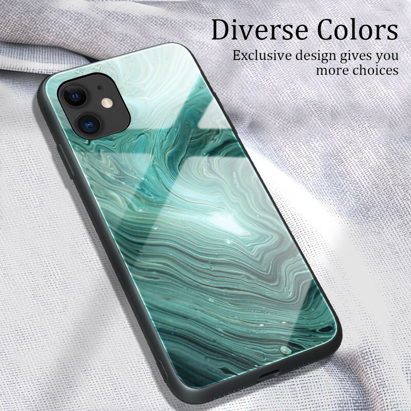 iPhone 12 getemperd glas case kleuren