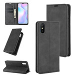 Flip Cover Xiaomi Redmi 9A Zacht Leder Effect