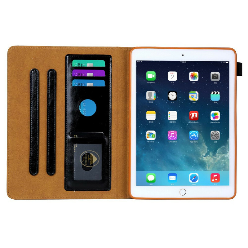 iPad Air 10.5" (2019) / iPad Pro 10.5" Hoes Zilver Gesp