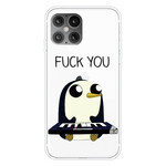 Hoesje iPhone 12 Pro Max Penguin Fuck You