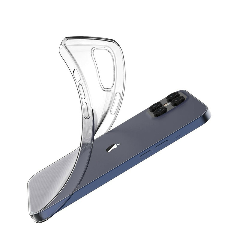 Coque iPhone 12 Pro Max Transparente Silicone Finesse