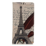 Case iPhone 12 Max / 12 Pro Eiffeltoren Van de dichter