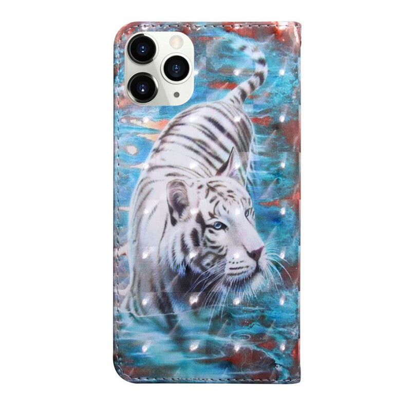 Case iPhone 12 Max / 12 Pro Light Spot Lucien le Tigre