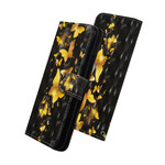 Case iPhone 12 Max / 12 Pro Light Spot Gele Vlinders