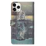 Hoesje voor iPhone 12 Max / 12 Pro Light Spot Ernest Le Tigre