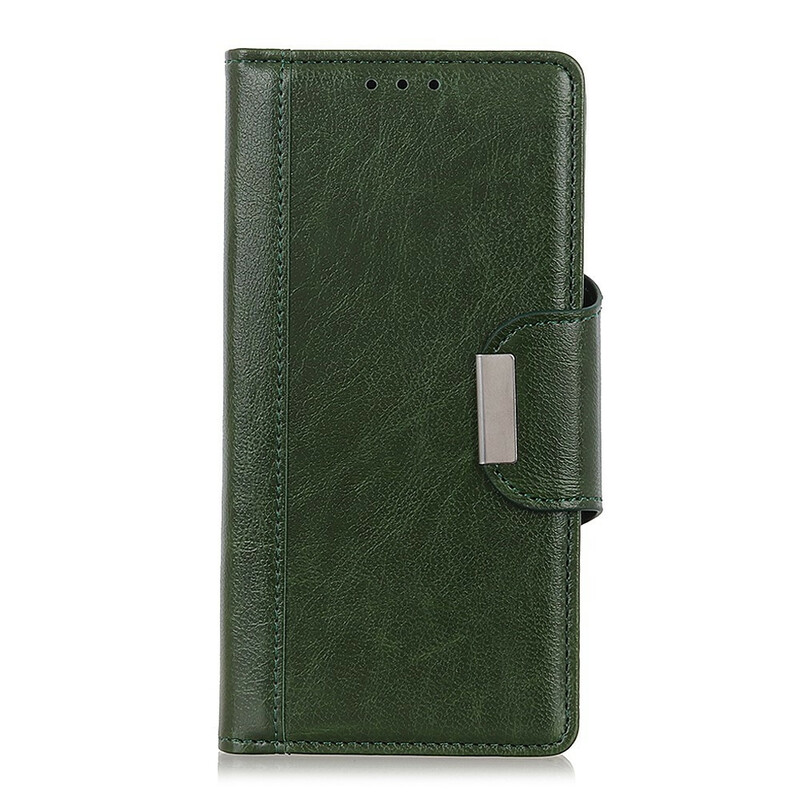 Hoesje iPhone 12 Max / 12 Pro Leatherette Elegance Clasp