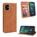 Flip Cover iPhone 12 Max / 12 Pro Leder Effect Vintage Stijlvol