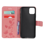 iPhone 12 Max / 12 Pro Floral Strap Case