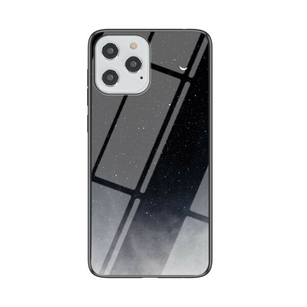 iPhone 12 Max / 12 Pro Geval getemperd glas Sterrenhemel