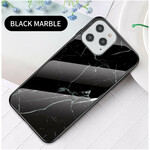 iPhone 12 Max / 12 Pro geval marmeren kleuren gehard glas