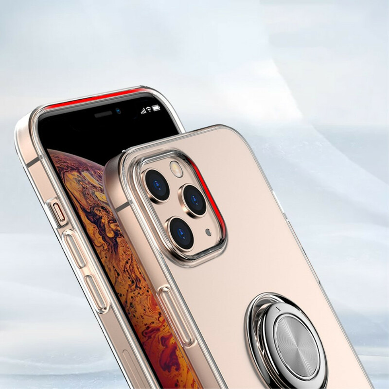 iPhone 12 Max / 12 Pro Clear Case met Ring ondersteuning