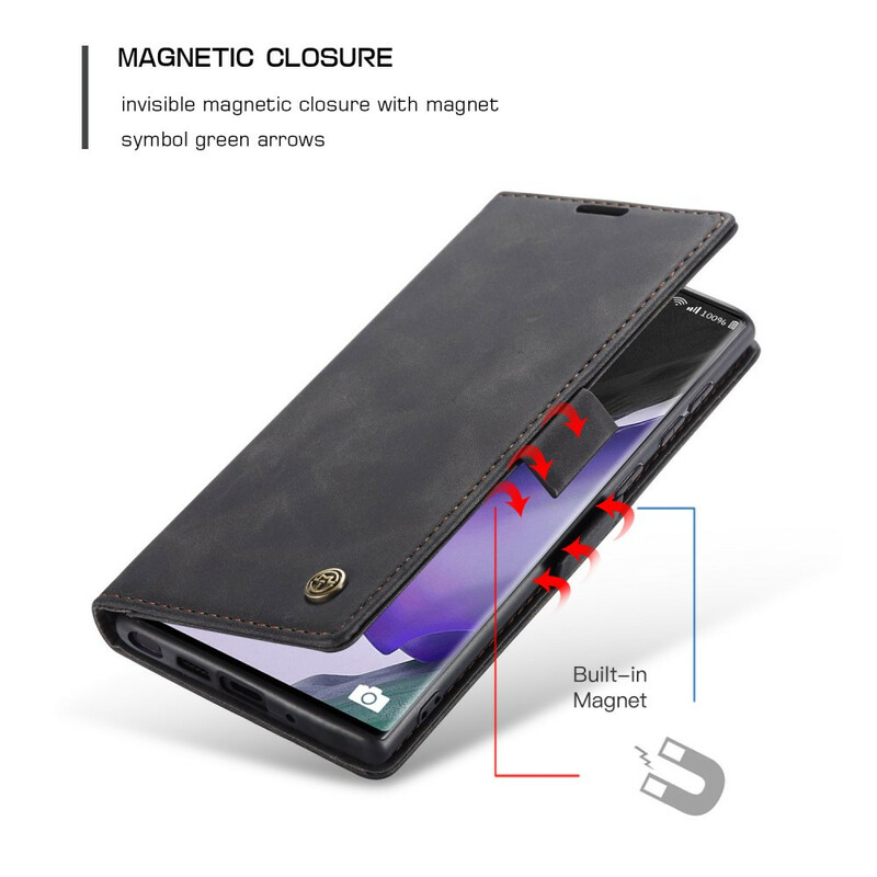 Samsung Galaxy Note 20 Tasje CASEME Kunstleer