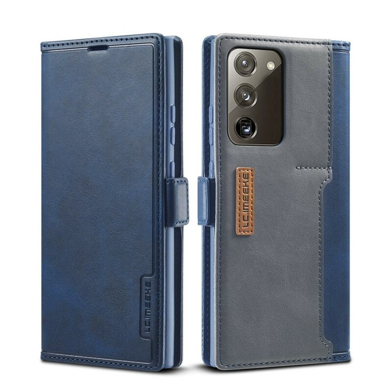 Samsung Galaxy Note 20 Case LC.IMEEKE Retro Leder Effect