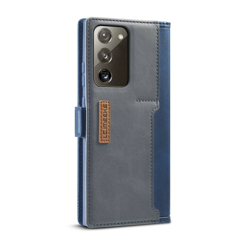 Samsung Galaxy Note 20 Case LC.IMEEKE Retro Leder Effect