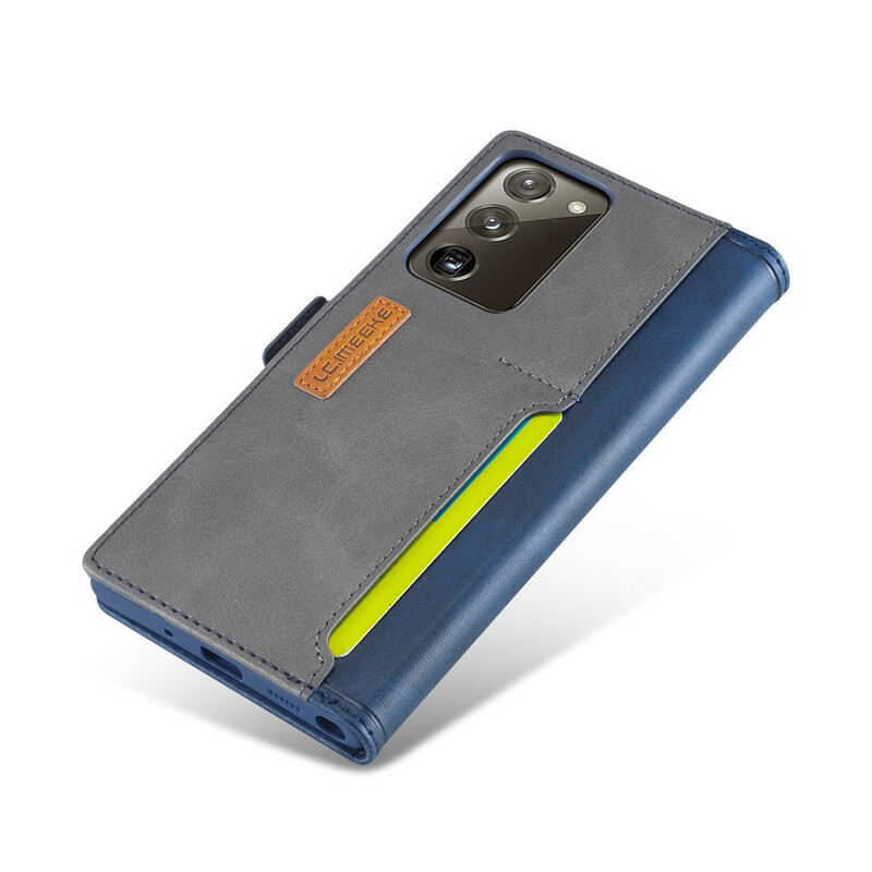 Samsung Galaxy Note 20 Case LC.IMEEKE Retro Leder Effect