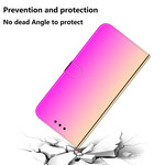 Cover voor iPhone 12 Max / 12 Pro kunstlederen spiegelhoes