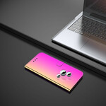 Cover voor iPhone 12 Max / 12 Pro kunstlederen spiegelhoes