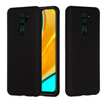 Xiaomi Redmi 9 Liquid Silicone Hoesje Met Koord