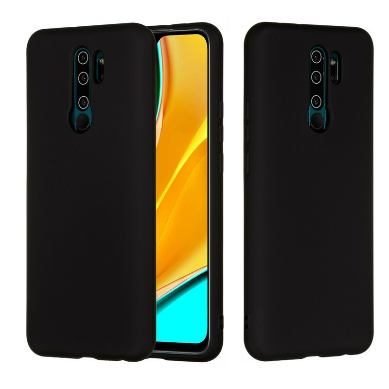 Xiaomi Redmi 9 Liquid Silicone Hoesje Met Koord