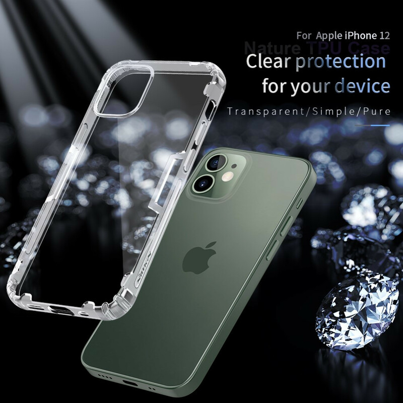 Case iPhone 12 Nillkin Tansparente Natuur Case iPhone 12 Nillkin Tansparente Natuur