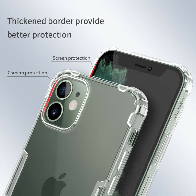Case iPhone 12 Nillkin Tansparente Natuur Case iPhone 12 Nillkin Tansparente Natuur